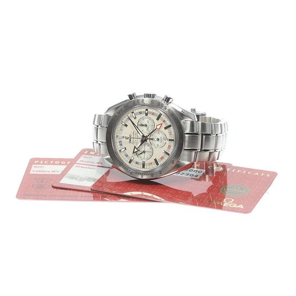 OMEGA Speedmaster Broad Arrow 3581.30 GMT Automatic Men\'s Watch